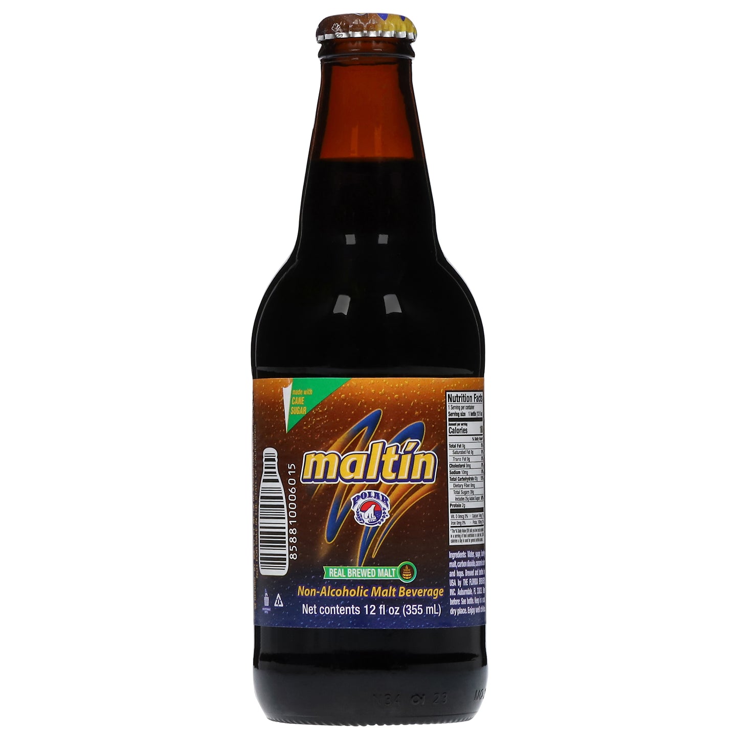 Bebida de malta sin alcohol Maltin, paquete de seis unidades, 355 ml (12 onzas líquidas)