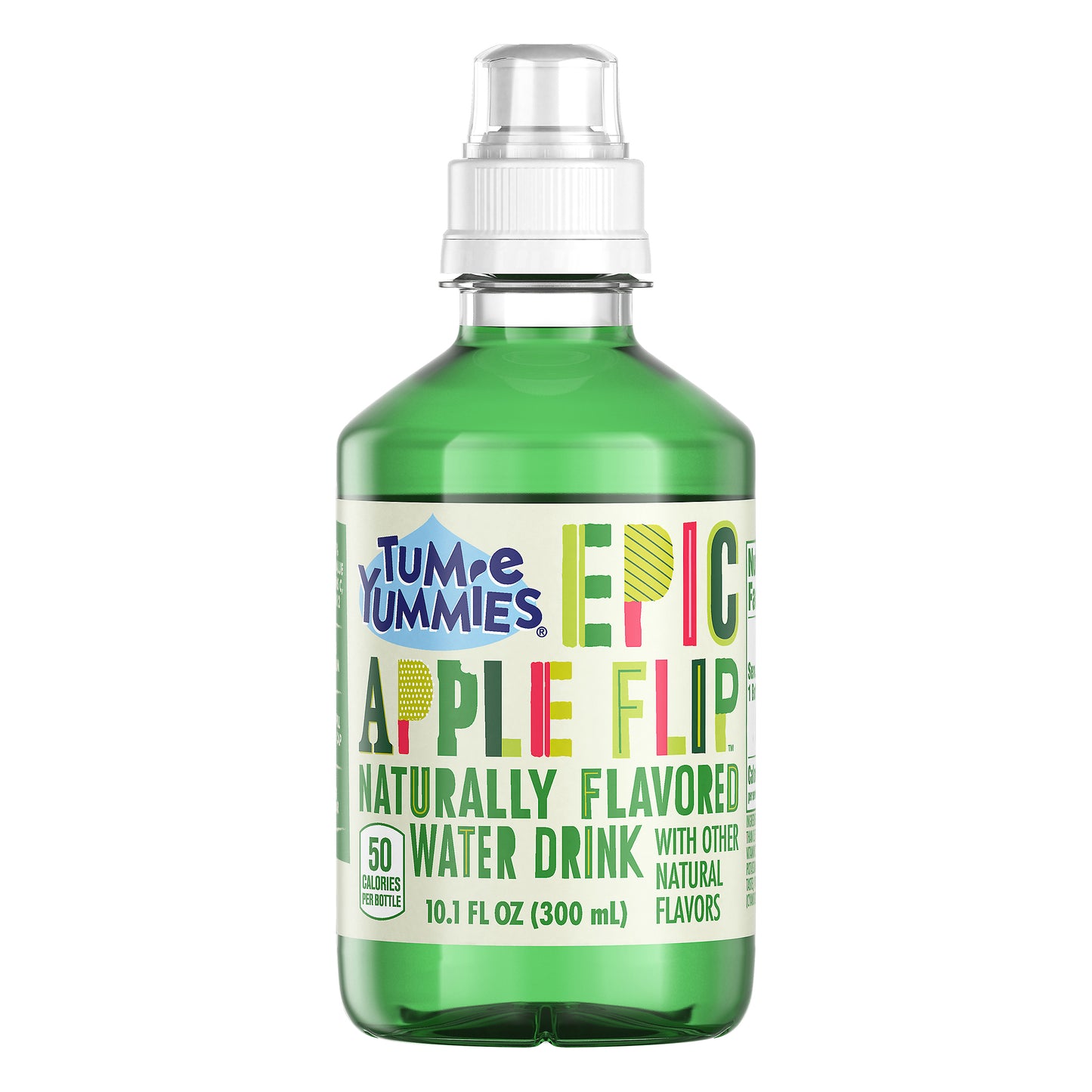 Bebida de agua Tum E Yummies Epic Apple Flip de 286 ml (10.1 oz)