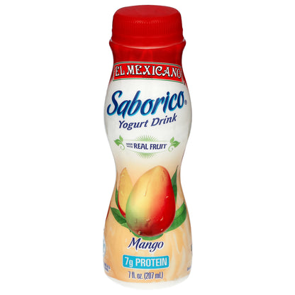 El Mexicano Saborico Bebida de Yogurt de Mango 7 fl oz