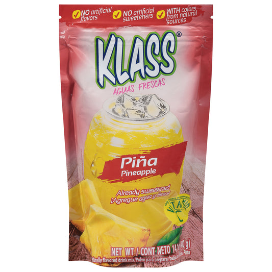 Mezcla para bebida de piña Klass de 14.1 onzas