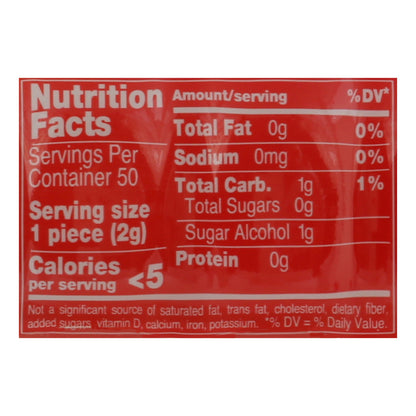 Mentos Sugar Free Red Fruit Lime Tropical Gum 50 Pieces