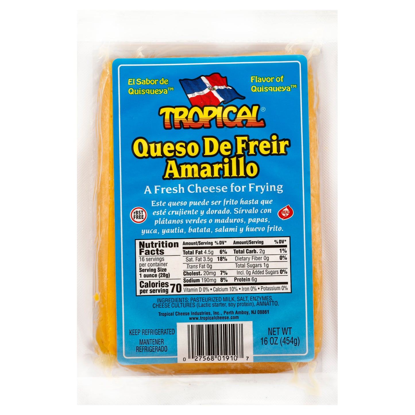 Queso tropical de 16 onzas