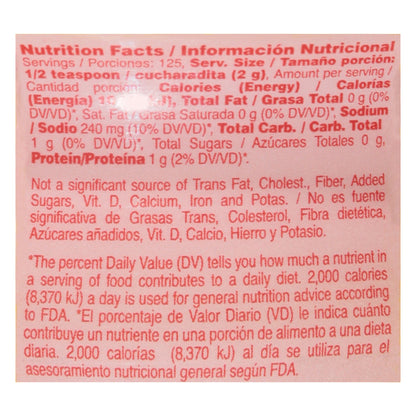 Sal en polvo y potenciador del sabor Malher 250 g