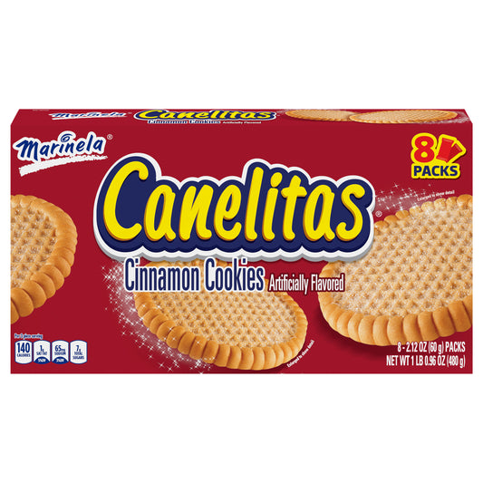 Caja de galletas de canela Marinela Canelitas