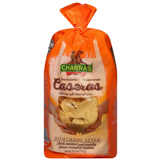 Tostadas de Maíz Caseras Charras Home Style 12.3 oz