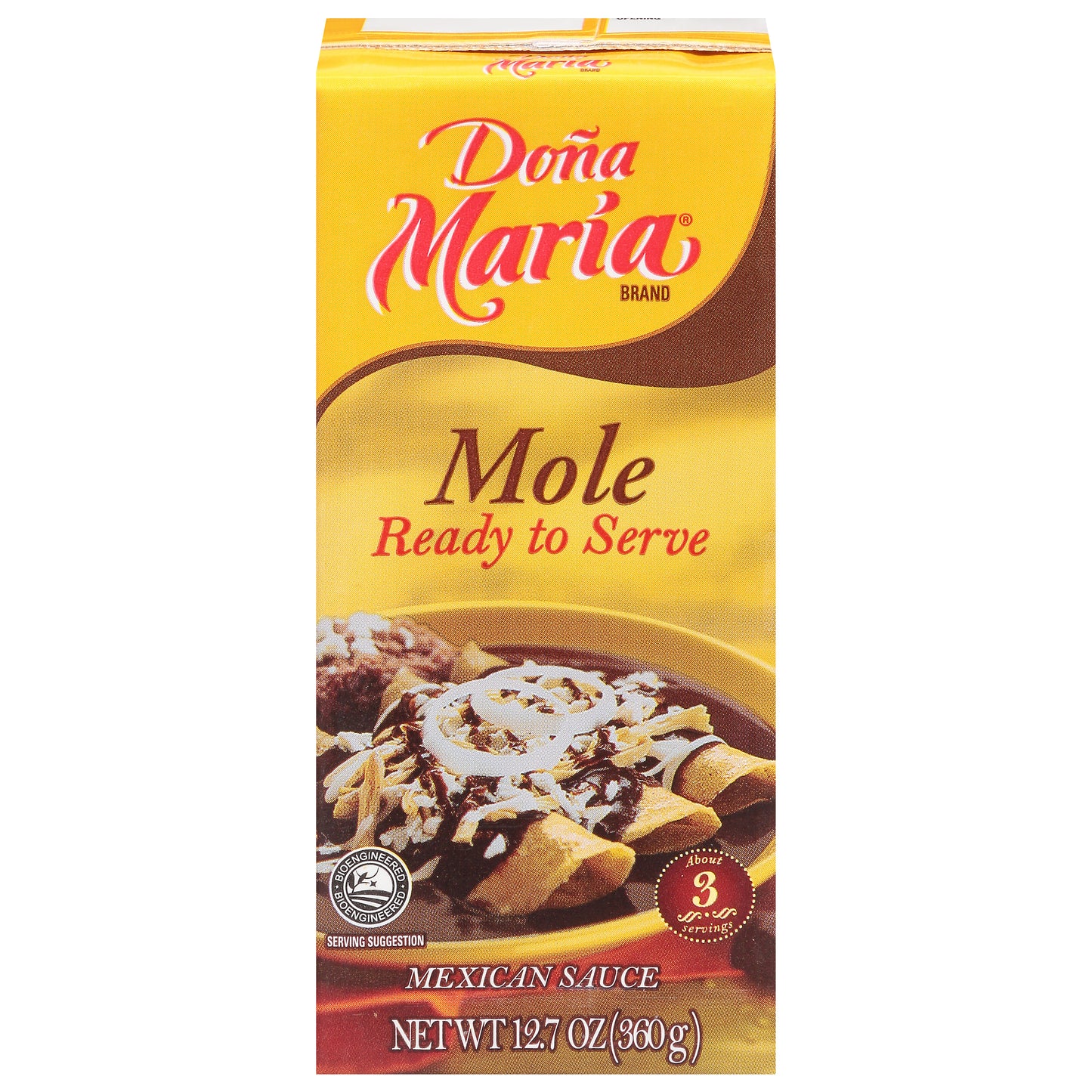 Salsa mexicana Doña María Mole 12.7 oz