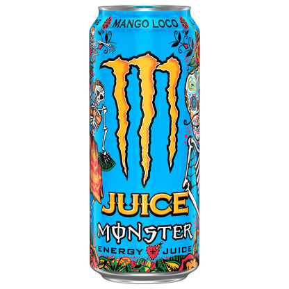 Juice Monster Energy + Juice Mango Loco Energy Drink 16 fl oz
