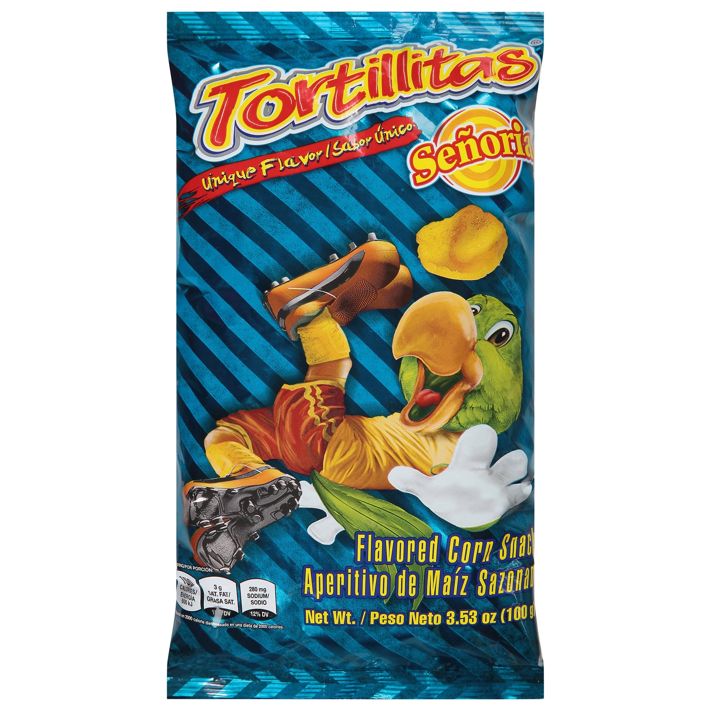 Bocadillos de maíz con sabor único Senorial 100 g