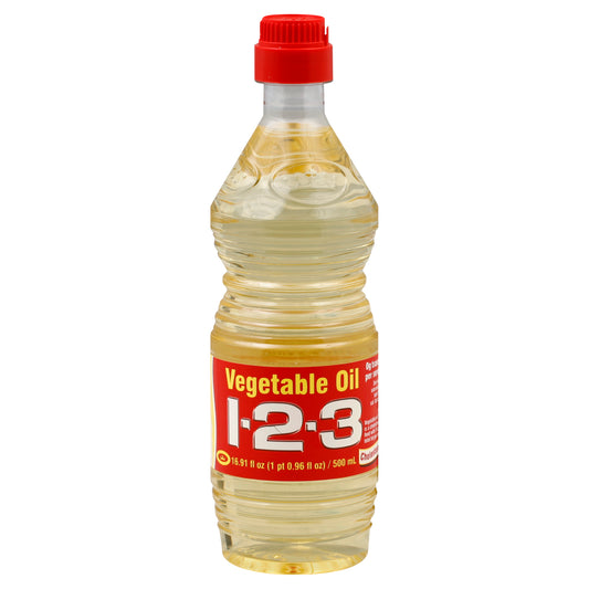 1 2 3 Aceite vegetal 16.91 onzas