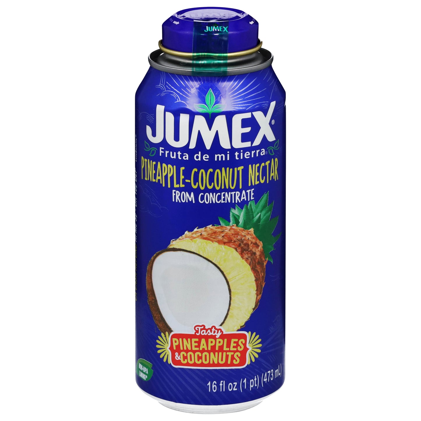 Néctar de piña y coco Jumex a partir de concentrado 16 onzas líquidas