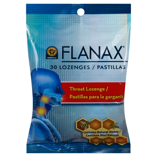 Flanax Throat Lozenge 30 ea