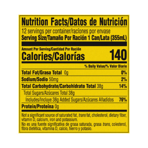 Latas de Inca Kola para refrigerador, 355 ml, paquete de 12
