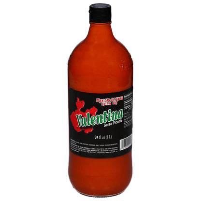 Salsa picante mexicana Valentina Extra Hot de 34 onzas líquidas