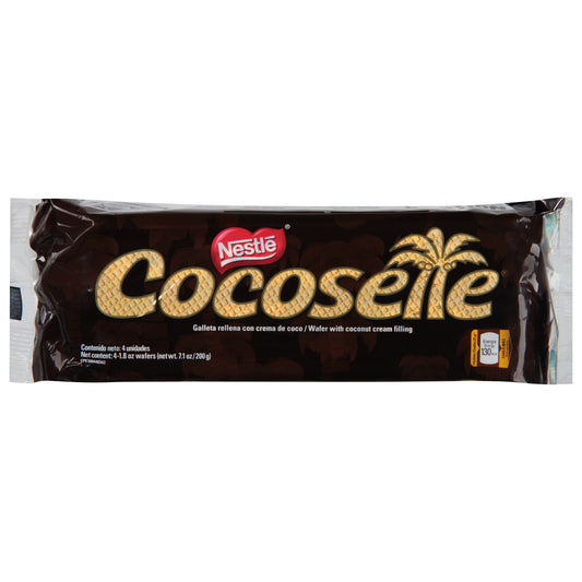 Nestle Cocosette Coconut Cream Wafer with Coconut Cream Filling 4 - 1.8 oz Wafers