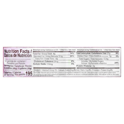 Galletas de fresa Chiky, 12 paquetes de 1.4 oz