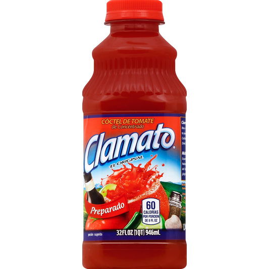 Clamato CLAMATO TOMATO COCKTAIL 32 OZ