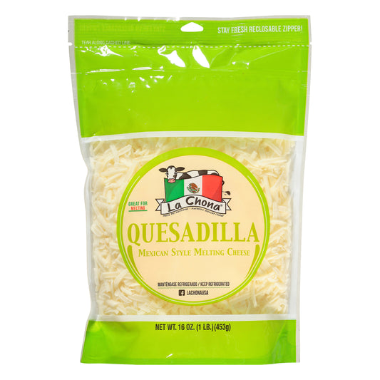 La Chona® Quesadilla Estilo Mexicano Queso Derretido 16 oz. Bolsa
