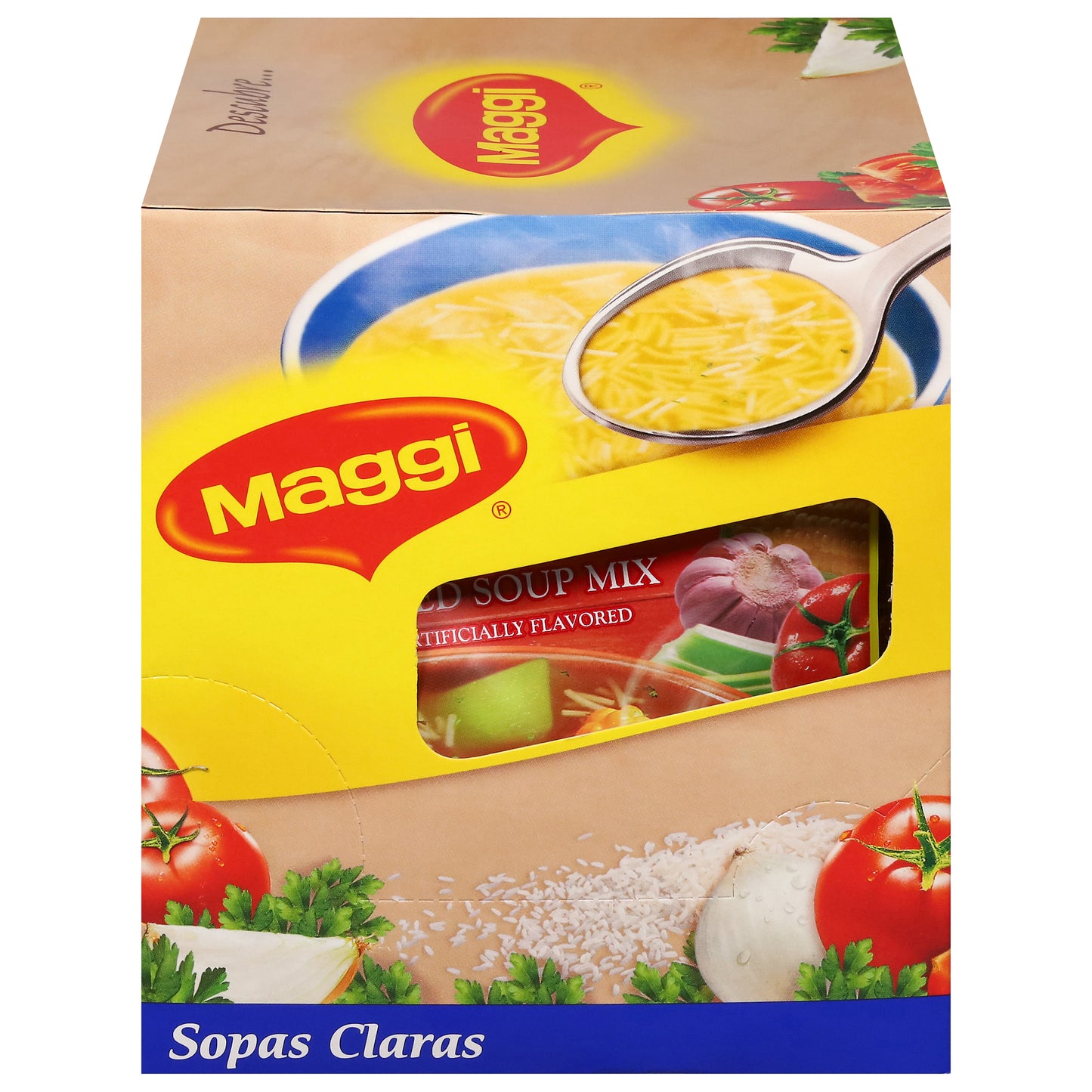 Paquete de 1 unidad de mezcla para sopa sabor costilla Maggi