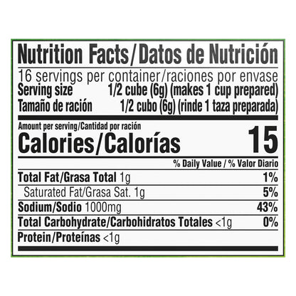 Knorr 8 Ct 3.1 oz, Cubos de Caldo Sabor Camarón Caldo Camarón