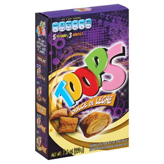 Toops Cereal Dulce de Leche 7.8 oz