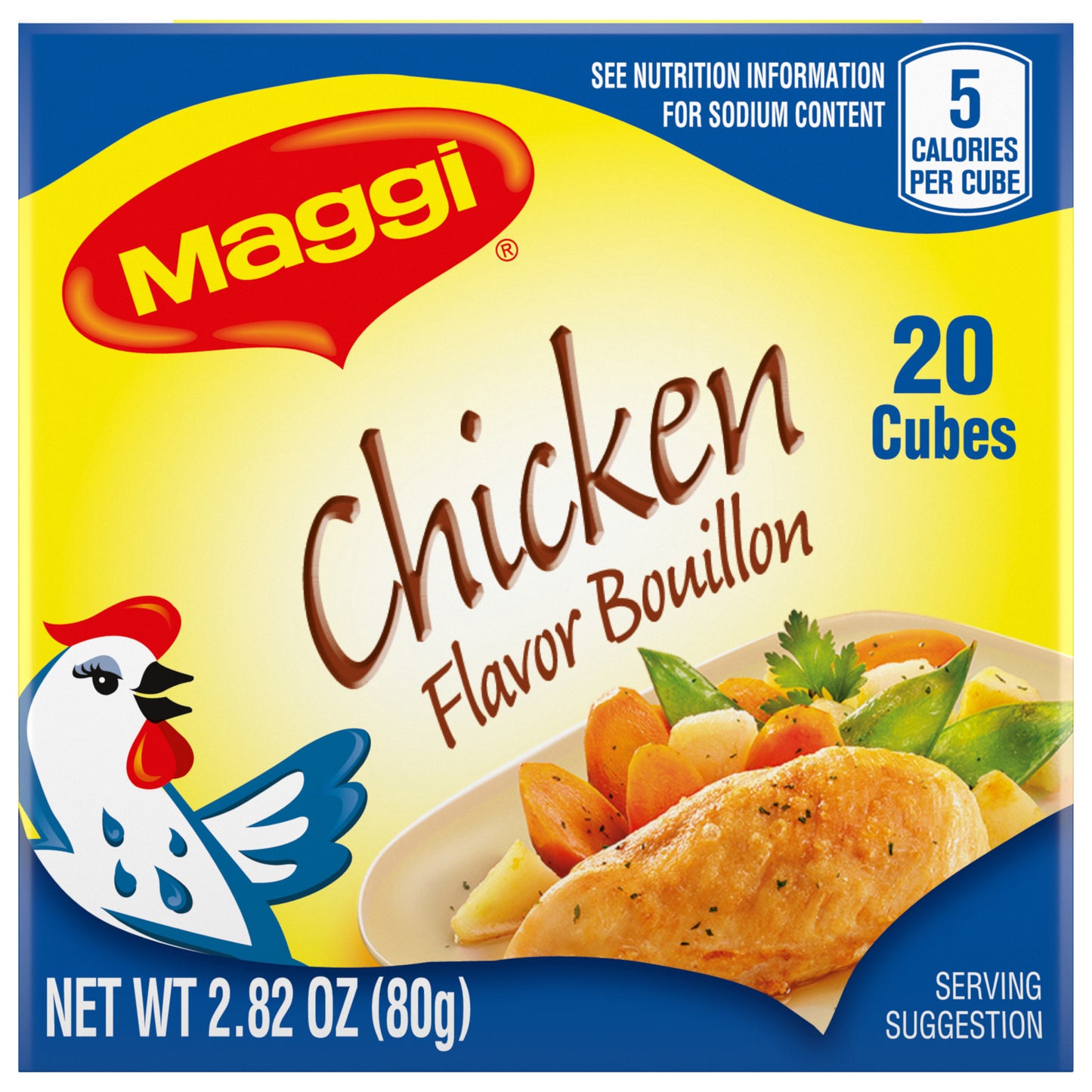 Cubitos de caldo de pollo Maggi