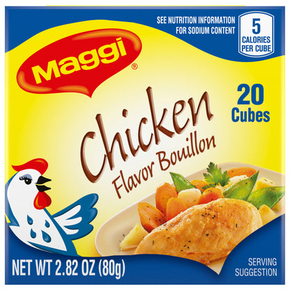 Cubitos de caldo de pollo Maggi