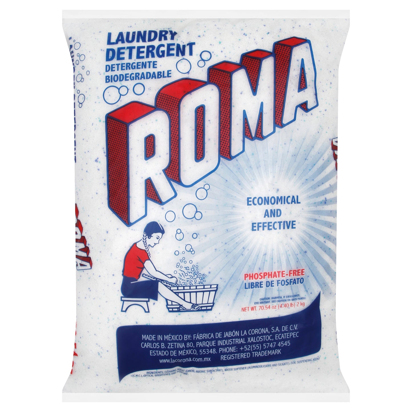 Detergente para ropa Roma 70.54 oz