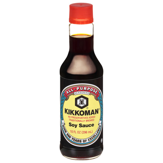 Salsa de soja multiusos Kikkoman 10 onzas líquidas
