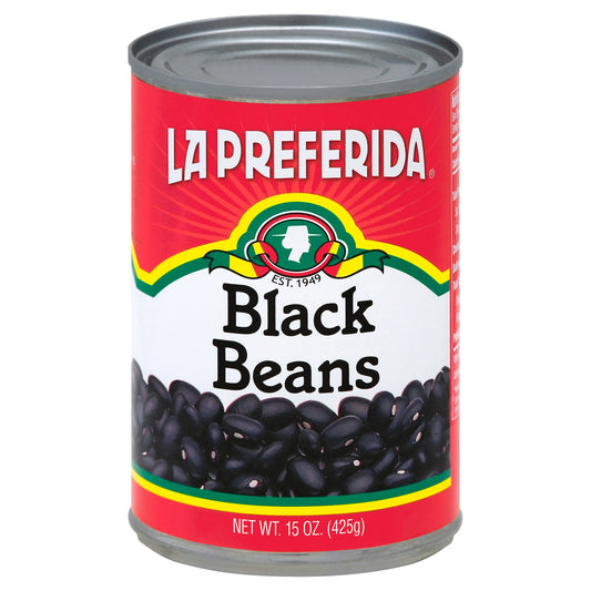 Frijoles Negros La Preferida 15 oz