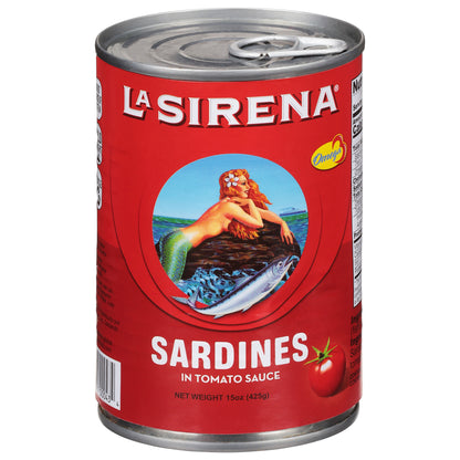La Sirena Sardinas en Salsa de Tomate 15 oz
