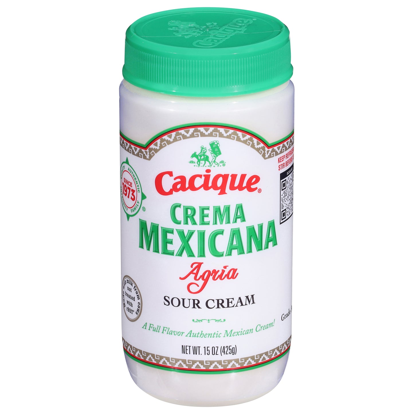 Cacique® Crema Mexicana Agria Crema Agria 15 oz