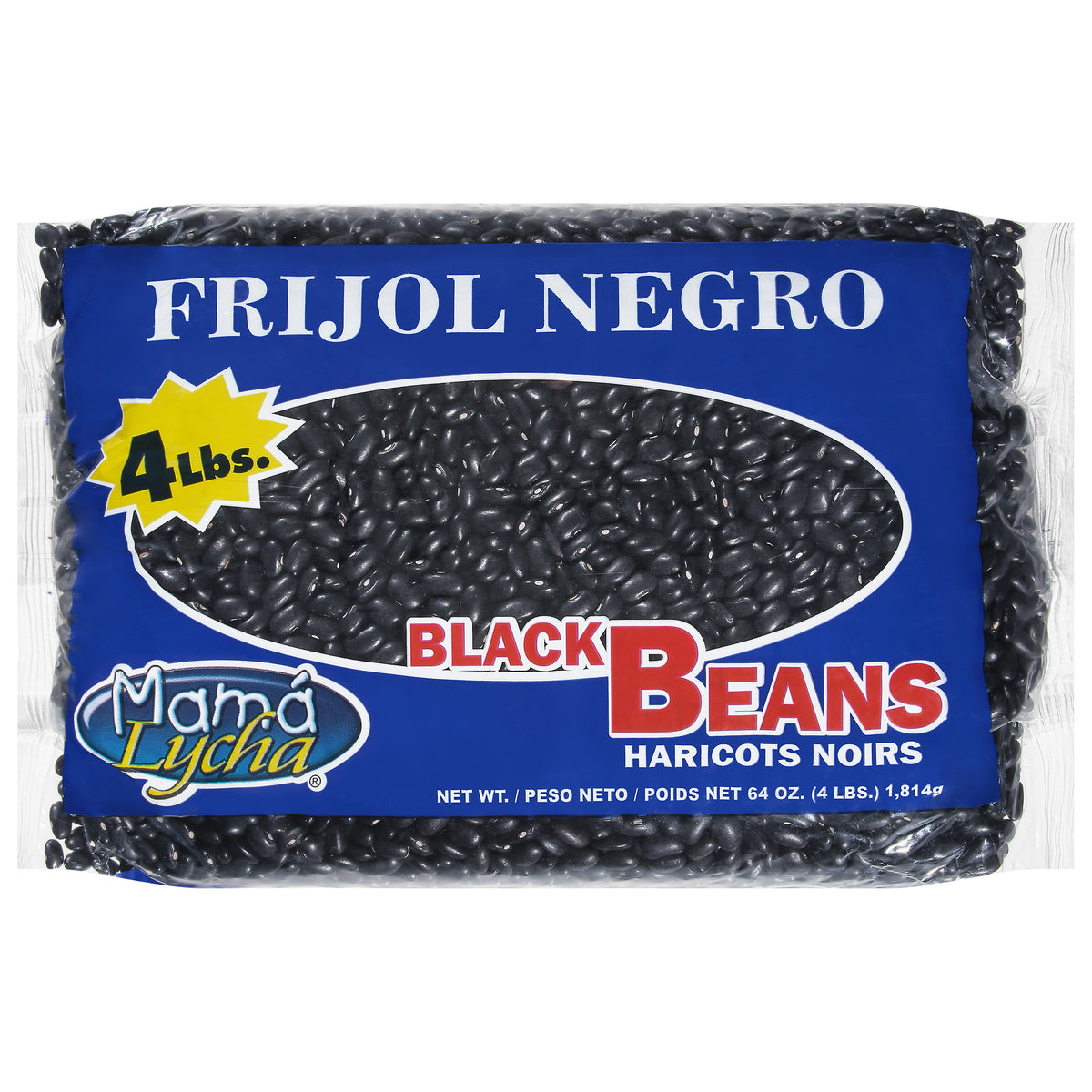 Mama Lycha Black Beans 64 oz