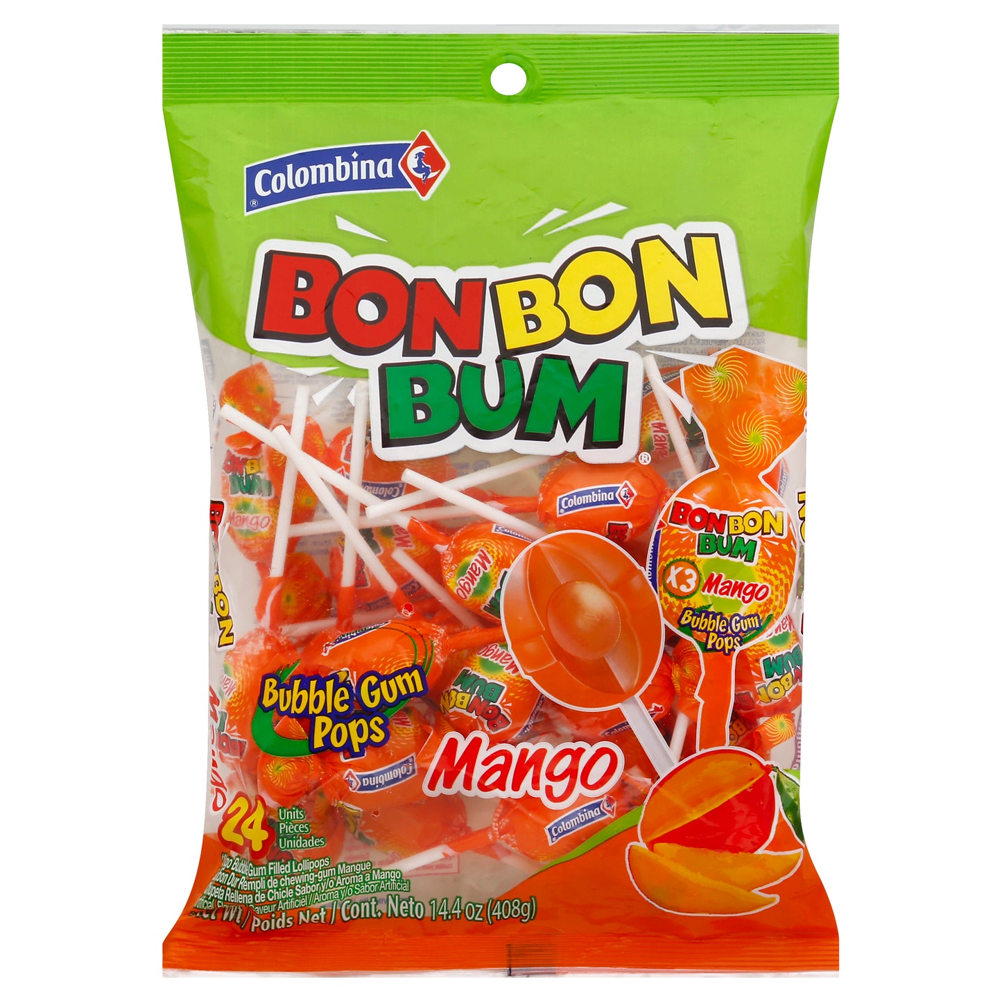 Paletas Bon Bon Bum 24 unidades