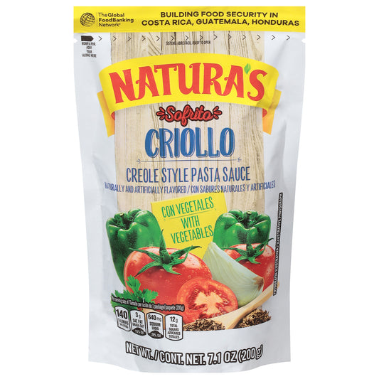 Natura's Sofrito Creole Style Criollo Pasta Sauce 7.1 oz