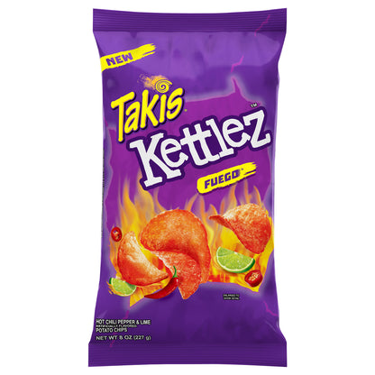 Takis Kettlez Fuego Patatas Fritas 8 oz