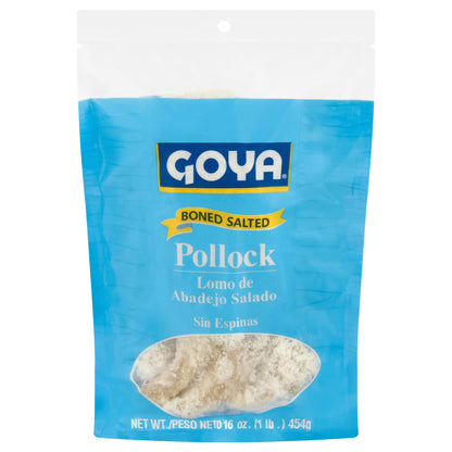 Goya Boned Salted Pollock Fillets