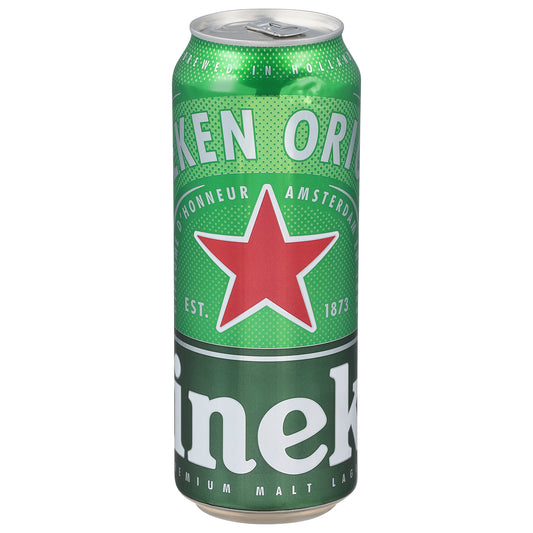 Cerveza Heineken Premium Malt Lager Original 24 onzas líquidas
