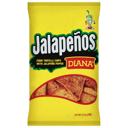 Diana Jalapenos Corn Tortilla Chips 9.17 oz