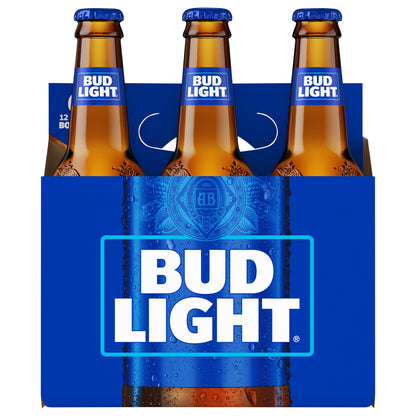 Cerveza Bud Light, paquete de 6 botellas de 355 ml (12 onzas líquidas)