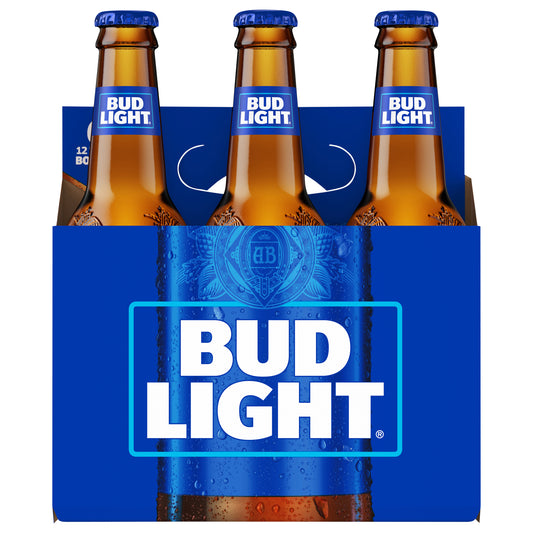 Cerveza Bud Light, paquete de 6 botellas de 355 ml (12 onzas líquidas)