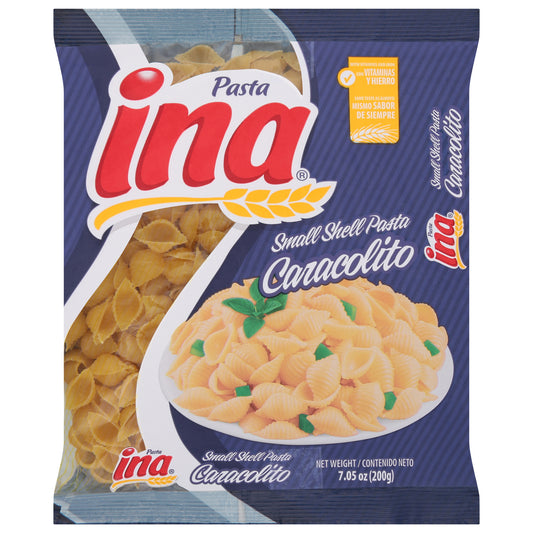 Pasta Caracolito de concha pequeña Ina 7.05 oz