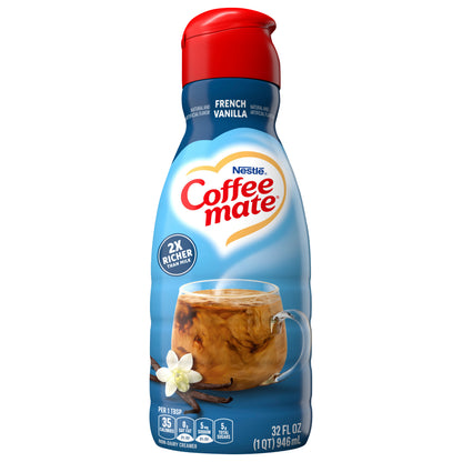 Nestle Coffee Mate French Vanilla Liquid Coffee Creamer 32 fl oz.