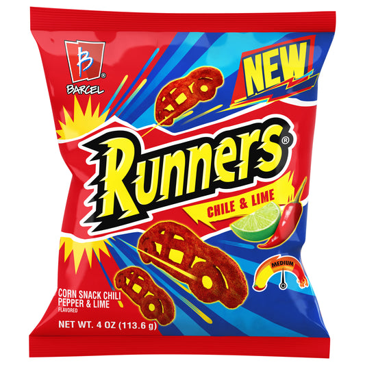 Barcel Runners Chile &amp; Lime Corn Snack 4 oz