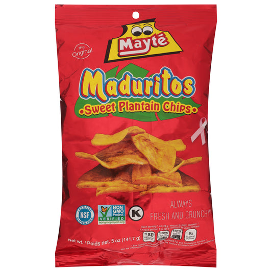 Chips de plátano dulce Mayte de 142 g