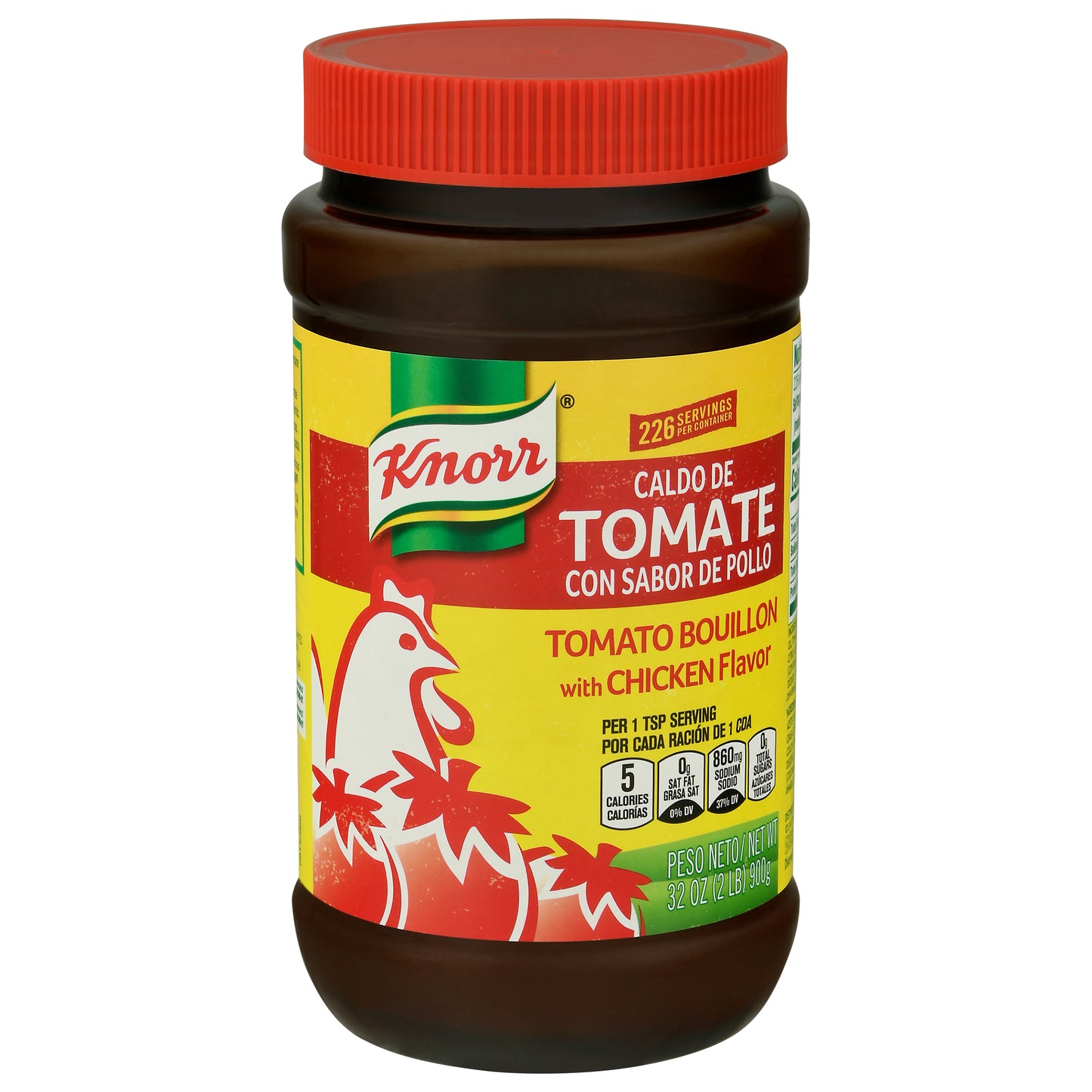Caldo de tomate con sabor a pollo Knorr de 907 ml (32 oz)