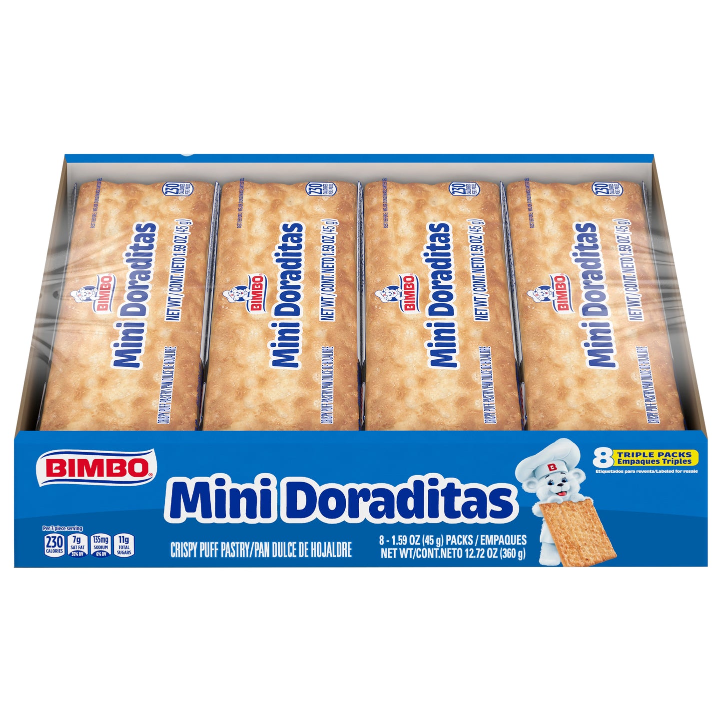 Bimbo Mini Doraditas MP Paquete de 8 12.72 Oz