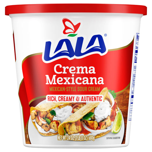 Crema mexicana estilo mexicano Lala, 24 onzas