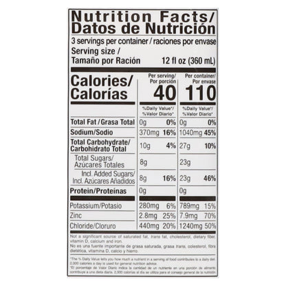 Solución electrolítica oral Suero Oral sabor manzana natural, 33.8 onzas líquidas