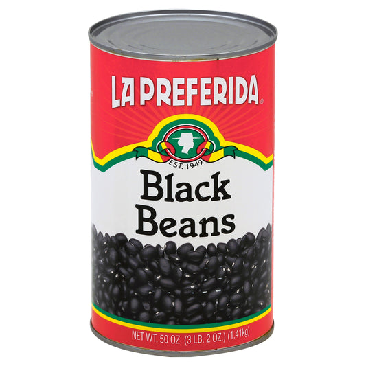 Frijoles Negros La Preferida 50 oz