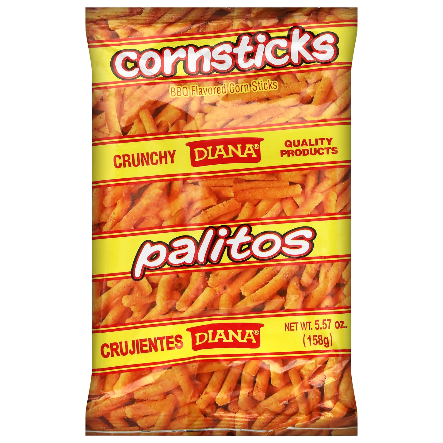 Palitos de maíz con sabor a barbacoa Diana Palitos 5.57 oz